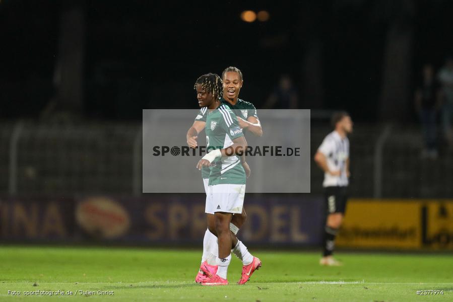 sport, action, Willy-Sachs-Stadion, Schweinfurt, Saison 2023/2024, SVW, SV Wacker Burghausen, Regionalliga Bayern, Fussball, FCS, BFV, 9. Spieltag, 1. FC Schweinfurt 1905, 08.09.2023 - Bild-ID: 2377974