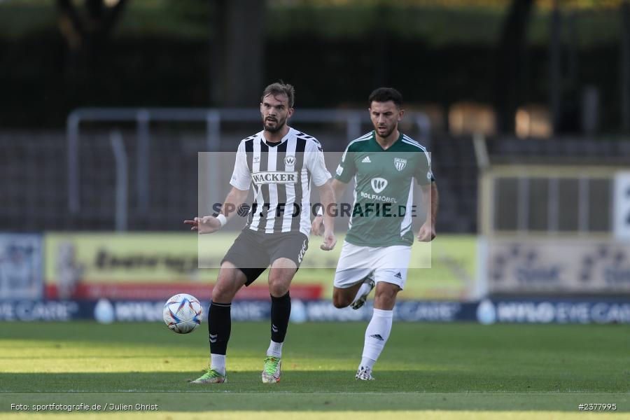 Felix Bachschmid, sport, action, Willy-Sachs-Stadion, Schweinfurt, Saison 2023/2024, SVW, SV Wacker Burghausen, Regionalliga Bayern, Fussball, FCS, BFV, 9. Spieltag, 1. FC Schweinfurt 1905, 08.09.2023 - Bild-ID: 2377995