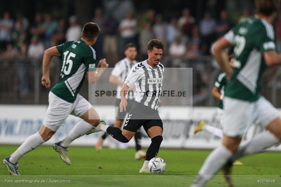 Dennis Schmutz, sport, action, Willy-Sachs-Stadion, Schweinfurt, Saison 2023/2024, SVW, SV Wacker Burghausen, Regionalliga Bayern, Fussball, FCS, BFV, 9. Spieltag, 1. FC Schweinfurt 1905, 08.09.2023 - Bild-ID: 2378068 Dennis Schmutz, sport, action, Willy-Sachs-Stadion, Schweinfurt, Saison 2023/2024, SVW, SV Wacker Burghausen, Regionalliga Bayern, Fussball, FCS, BFV, 9. Spieltag, 1. FC Schweinfurt 1905, 08.09.2023 - Bild-ID: 2378068