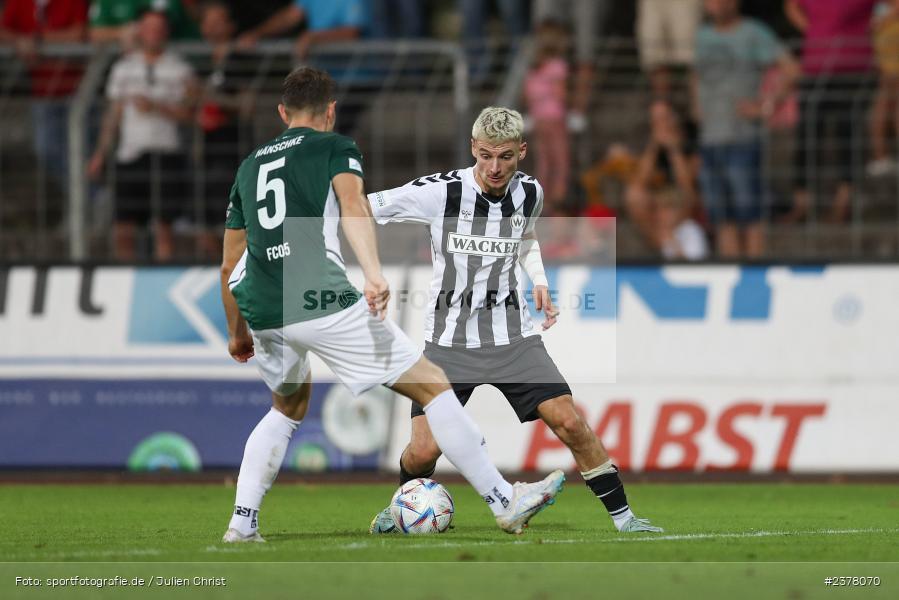 Alexander Fabian Bazdrigiannis, sport, action, Willy-Sachs-Stadion, Schweinfurt, Saison 2023/2024, SVW, SV Wacker Burghausen, Regionalliga Bayern, Fussball, FCS, BFV, 9. Spieltag, 1. FC Schweinfurt 1905, 08.09.2023 - Bild-ID: 2378070 Alexander Fabian Bazdrigiannis, sport, action, Willy-Sachs-Stadion, Schweinfurt, Saison 2023/2024, SVW, SV Wacker Burghausen, Regionalliga Bayern, Fussball, FCS, BFV, 9. Spieltag, 1. FC Schweinfurt 1905, 08.09.2023 - Bild-ID: 2378070