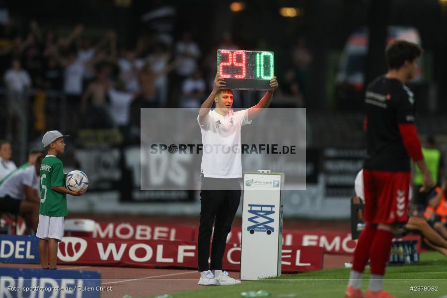 sport, action, Willy-Sachs-Stadion, Schweinfurt, Saison 2023/2024, SVW, SV Wacker Burghausen, Regionalliga Bayern, Fussball, FCS, BFV, 9. Spieltag, 1. FC Schweinfurt 1905, 08.09.2023 - Bild-ID: 2378082