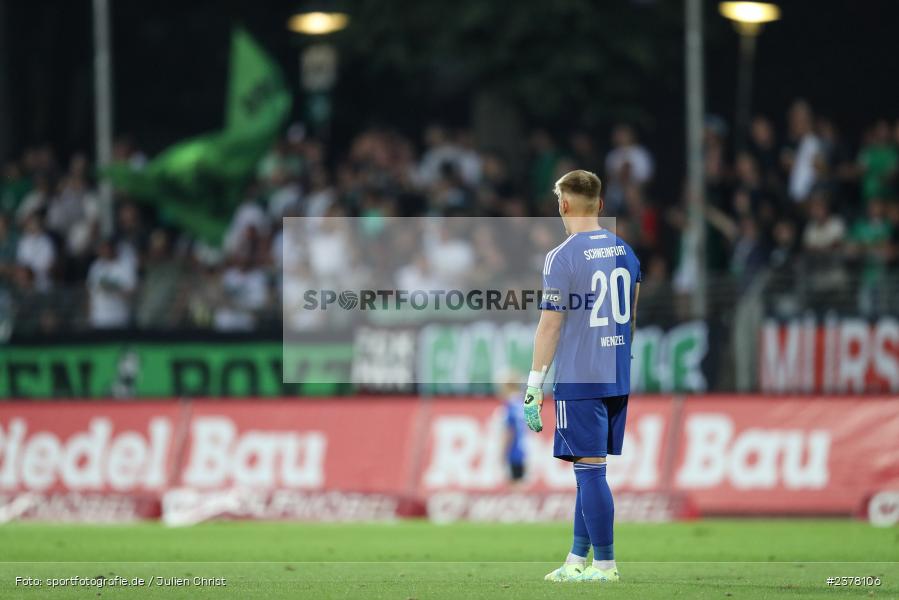 sport, action, Willy-Sachs-Stadion, Schweinfurt, Saison 2023/2024, SVW, SV Wacker Burghausen, Regionalliga Bayern, Fussball, FCS, BFV, 9. Spieltag, 1. FC Schweinfurt 1905, 08.09.2023 - Bild-ID: 2378106