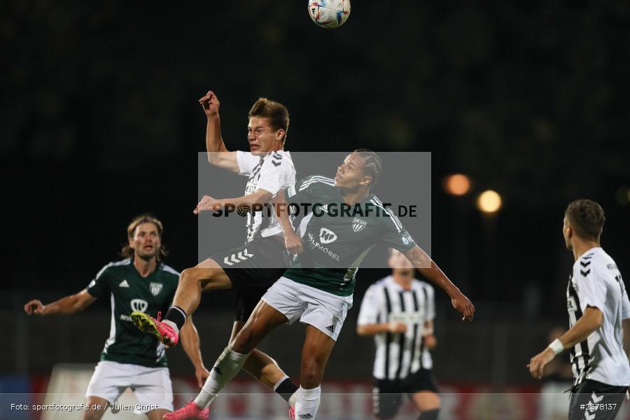 Artur Andreichyk, sport, action, Willy-Sachs-Stadion, Schweinfurt, Saison 2023/2024, SVW, SV Wacker Burghausen, Regionalliga Bayern, Fussball, FCS, BFV, 9. Spieltag, 1. FC Schweinfurt 1905, 08.09.2023 - Bild-ID: 2378137 Artur Andreichyk, sport, action, Willy-Sachs-Stadion, Schweinfurt, Saison 2023/2024, SVW, SV Wacker Burghausen, Regionalliga Bayern, Fussball, FCS, BFV, 9. Spieltag, 1. FC Schweinfurt 1905, 08.09.2023 - Bild-ID: 2378137