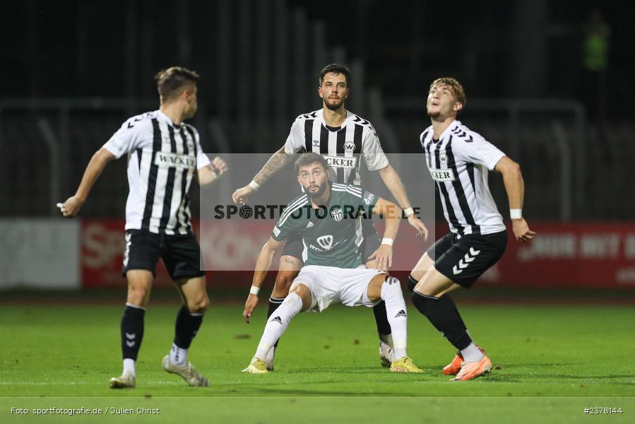 sport, action, Willy-Sachs-Stadion, Schweinfurt, Saison 2023/2024, SVW, SV Wacker Burghausen, Regionalliga Bayern, Fussball, FCS, BFV, 9. Spieltag, 1. FC Schweinfurt 1905, 08.09.2023 - Bild-ID: 2378144