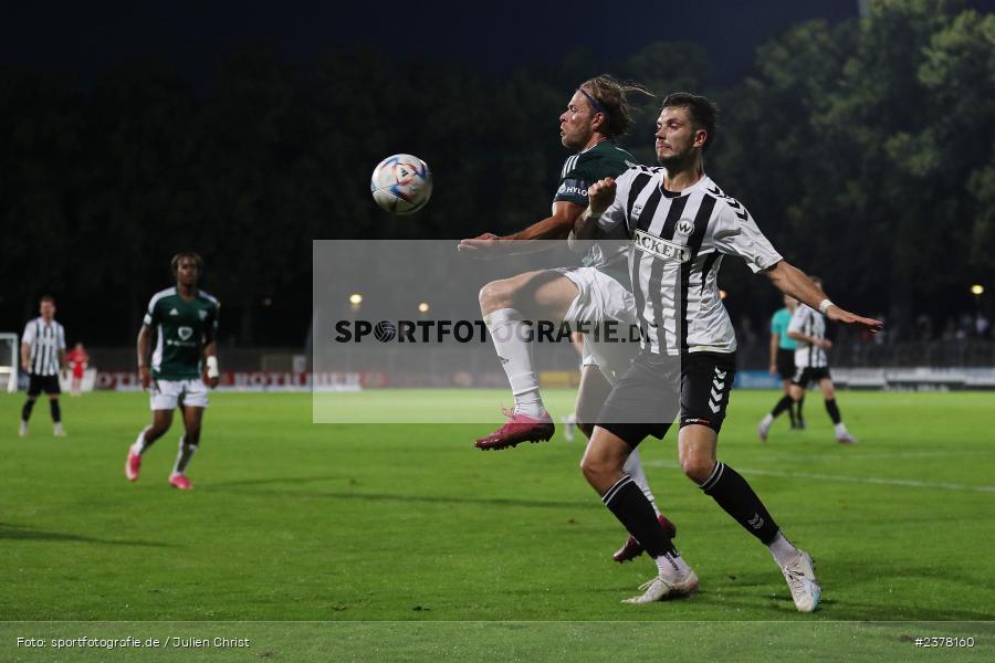 Alexander Spitzer, Willy-Sachs-Stadion, Schweinfurt, 08.09.2023, sport, action, bfv, Fussball, Saison 2023/2024, 9. Spieltag, Regionalliga Bayern, SVW, FCS, SV Wacker Burghausen, 1. FC Schweinfurt 1905 - Bild-ID: 2378160 Alexander Spitzer, Willy-Sachs-Stadion, Schweinfurt, 08.09.2023, sport, action, bfv, Fussball, Saison 2023/2024, 9. Spieltag, Regionalliga Bayern, SVW, FCS, SV Wacker Burghausen, 1. FC Schweinfurt 1905 - Bild-ID: 2378160