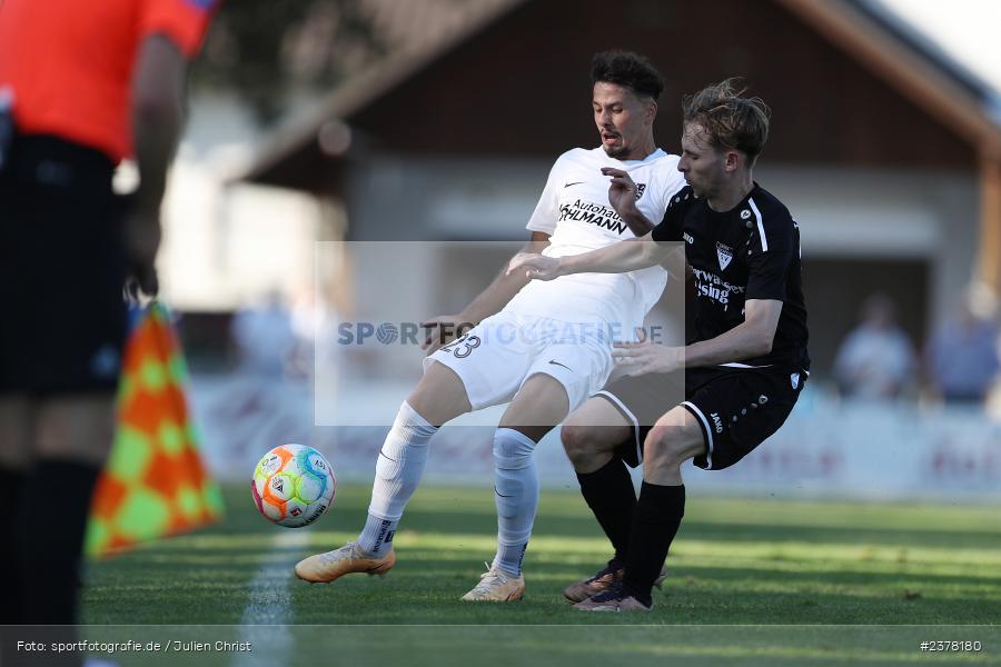 Fabio Tudor, Sportgelände, Karlburg, 09.09.2023, sport, action, BFV, Fussball, Saison 2023/2024, 10. Spieltag, Landesliga Nordwest, UNT, TSV, TSV Unterpleichfeld, TSV Karlburg - Bild-ID: 2378180
