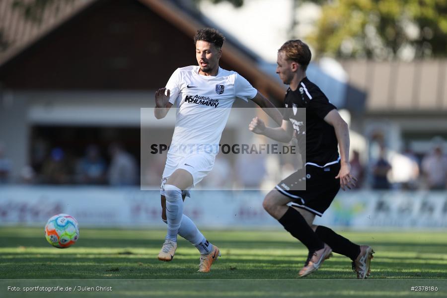 Fabio Tudor, Sportgelände, Karlburg, 09.09.2023, sport, action, BFV, Fussball, Saison 2023/2024, 10. Spieltag, Landesliga Nordwest, UNT, TSV, TSV Unterpleichfeld, TSV Karlburg - Bild-ID: 2378186