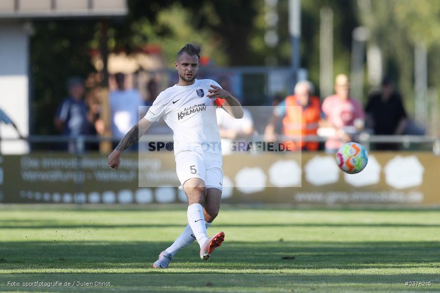 Marvin Schramm, Sportgelände, Karlburg, 09.09.2023, sport, action, BFV, Fussball, Saison 2023/2024, 10. Spieltag, Landesliga Nordwest, UNT, TSV, TSV Unterpleichfeld, TSV Karlburg - Bild-ID: 2378215