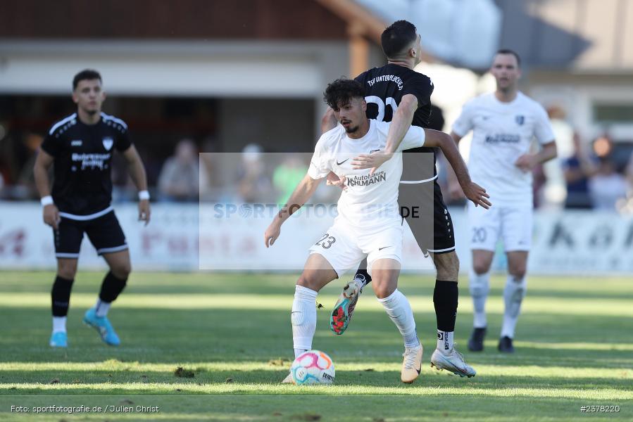 Fabio Tudor, Sportgelände, Karlburg, 09.09.2023, sport, action, BFV, Fussball, Saison 2023/2024, 10. Spieltag, Landesliga Nordwest, UNT, TSV, TSV Unterpleichfeld, TSV Karlburg - Bild-ID: 2378220