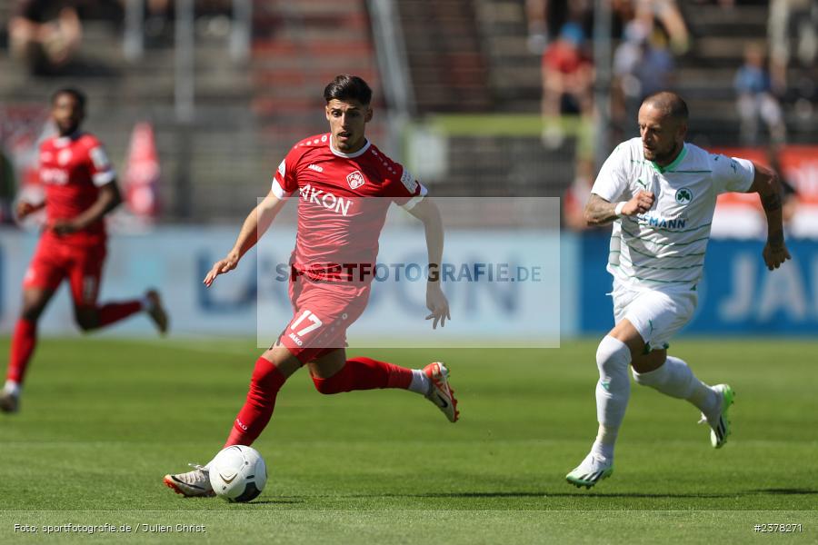 Daniel Adlung, AKON Arena, Würzburg, 09.09.2023, sport, action, BFV, Fussball, Saison 2023/2024, 9. Spieltag, Regionalliga Bayern, SGF, FWK, SpVgg Greuther Fürth II, FC Würzburger Kickers - Bild-ID: 2378271 Daniel Adlung, AKON Arena, Würzburg, 09.09.2023, sport, action, BFV, Fussball, Saison 2023/2024, 9. Spieltag, Regionalliga Bayern, SGF, FWK, SpVgg Greuther Fürth II, FC Würzburger Kickers - Bild-ID: 2378271