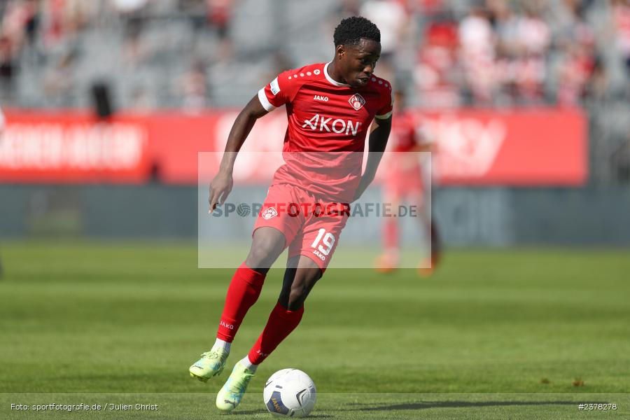 Benjika Caciel, AKON Arena, Würzburg, 09.09.2023, sport, action, BFV, Fussball, Saison 2023/2024, 9. Spieltag, Regionalliga Bayern, SGF, FWK, SpVgg Greuther Fürth II, FC Würzburger Kickers - Bild-ID: 2378278 Benjika Caciel, AKON Arena, Würzburg, 09.09.2023, sport, action, BFV, Fussball, Saison 2023/2024, 9. Spieltag, Regionalliga Bayern, SGF, FWK, SpVgg Greuther Fürth II, FC Würzburger Kickers - Bild-ID: 2378278