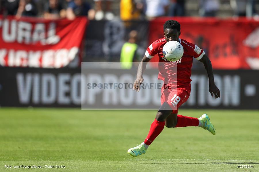 Benjika Caciel, AKON Arena, Würzburg, 09.09.2023, sport, action, BFV, Fussball, Saison 2023/2024, 9. Spieltag, Regionalliga Bayern, SGF, FWK, SpVgg Greuther Fürth II, FC Würzburger Kickers - Bild-ID: 2378294