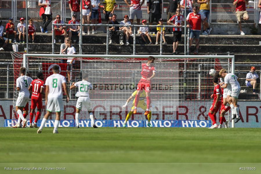 Ricky Bornschein, AKON Arena, Würzburg, 09.09.2023, sport, action, BFV, Fussball, Saison 2023/2024, 9. Spieltag, Regionalliga Bayern, SGF, FWK, SpVgg Greuther Fürth II, FC Würzburger Kickers - Bild-ID: 2378305