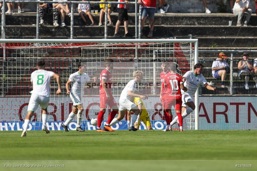 Ricky Bornschein, AKON Arena, Würzburg, 09.09.2023, sport, action, BFV, Fussball, Saison 2023/2024, 9. Spieltag, Regionalliga Bayern, SGF, FWK, SpVgg Greuther Fürth II, FC Würzburger Kickers - Bild-ID: 2378308