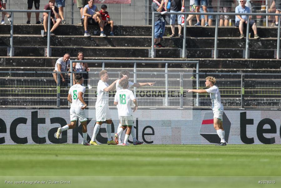 Ricky Bornschein, AKON Arena, Würzburg, 09.09.2023, sport, action, BFV, Fussball, Saison 2023/2024, 9. Spieltag, Regionalliga Bayern, SGF, FWK, SpVgg Greuther Fürth II, FC Würzburger Kickers - Bild-ID: 2378310