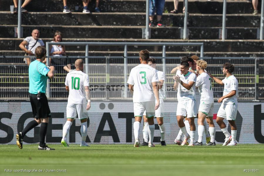 Ricky Bornschein, AKON Arena, Würzburg, 09.09.2023, sport, action, BFV, Fussball, Saison 2023/2024, 9. Spieltag, Regionalliga Bayern, SGF, FWK, SpVgg Greuther Fürth II, FC Würzburger Kickers - Bild-ID: 2378311