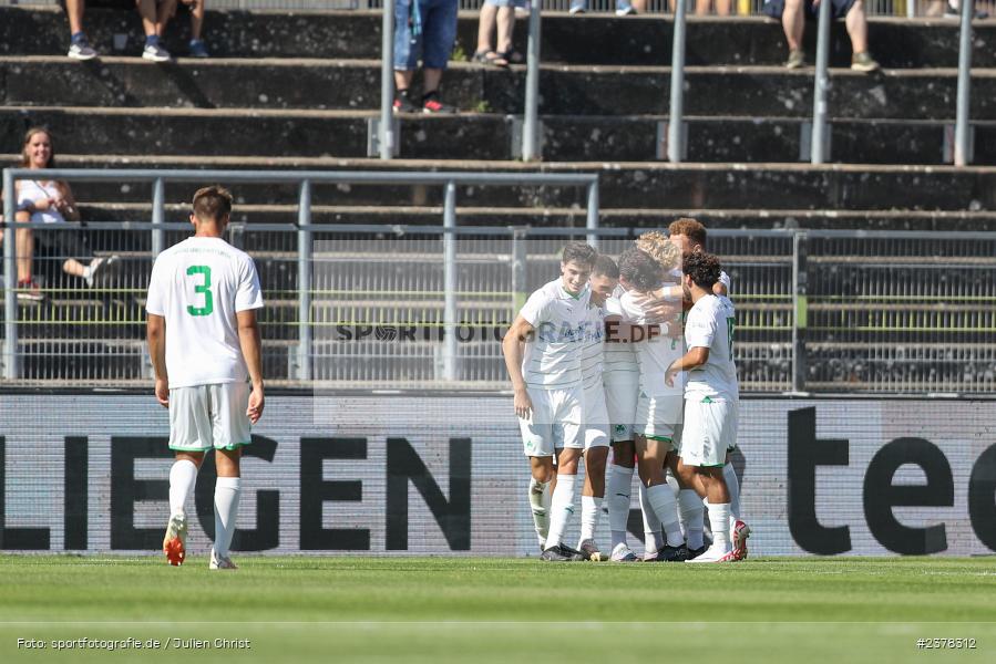 Ricky Bornschein, AKON Arena, Würzburg, 09.09.2023, sport, action, BFV, Fussball, Saison 2023/2024, 9. Spieltag, Regionalliga Bayern, SGF, FWK, SpVgg Greuther Fürth II, FC Würzburger Kickers - Bild-ID: 2378312
