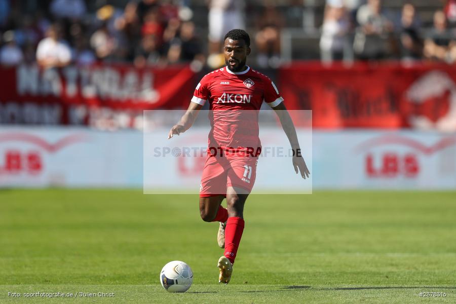 Fabrice Montcheu, AKON Arena, Würzburg, 09.09.2023, sport, action, BFV, Fussball, Saison 2023/2024, 9. Spieltag, Regionalliga Bayern, SGF, FWK, SpVgg Greuther Fürth II, FC Würzburger Kickers - Bild-ID: 2378316