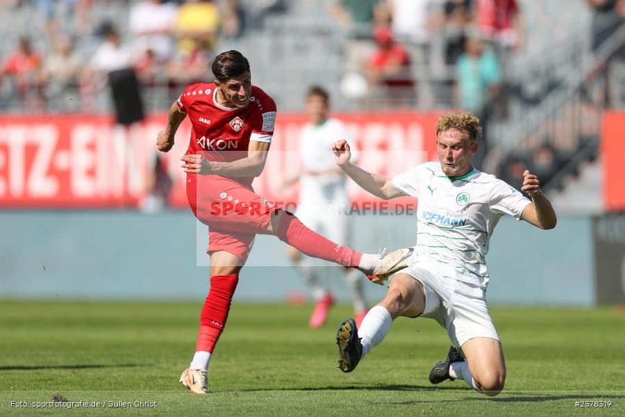 Ivan Franjic, AKON Arena, Würzburg, 09.09.2023, sport, action, BFV, Fussball, Saison 2023/2024, 9. Spieltag, Regionalliga Bayern, SGF, FWK, SpVgg Greuther Fürth II, FC Würzburger Kickers - Bild-ID: 2378319