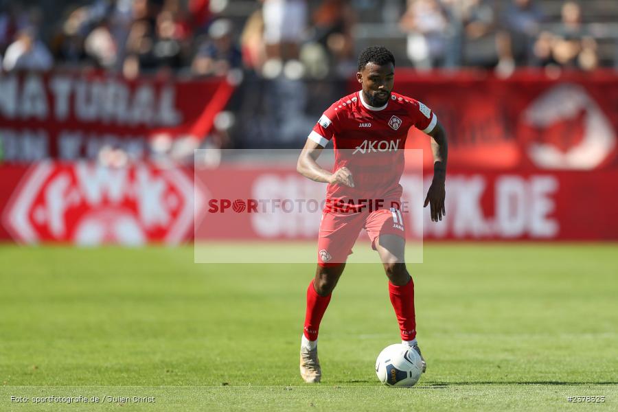 Fabrice Montcheu, AKON Arena, Würzburg, 09.09.2023, sport, action, BFV, Fussball, Saison 2023/2024, 9. Spieltag, Regionalliga Bayern, SGF, FWK, SpVgg Greuther Fürth II, FC Würzburger Kickers - Bild-ID: 2378323