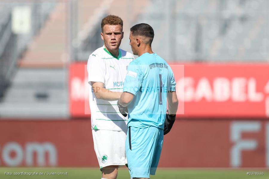 Oliver Fobassam Nawe, AKON Arena, Würzburg, 09.09.2023, sport, action, BFV, Fussball, Saison 2023/2024, 9. Spieltag, Regionalliga Bayern, SGF, FWK, SpVgg Greuther Fürth II, FC Würzburger Kickers - Bild-ID: 2378330