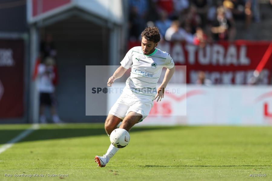 Kenan Aydin, AKON Arena, Würzburg, 09.09.2023, sport, action, BFV, Fussball, Saison 2023/2024, 9. Spieltag, Regionalliga Bayern, SGF, FWK, SpVgg Greuther Fürth II, FC Würzburger Kickers - Bild-ID: 2378335