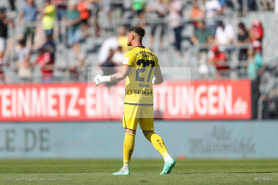 Vincent Friedsam, AKON Arena, Würzburg, 09.09.2023, sport, action, BFV, Fussball, Saison 2023/2024, 9. Spieltag, Regionalliga Bayern, SGF, FWK, SpVgg Greuther Fürth II, FC Würzburger Kickers - Bild-ID: 2378354