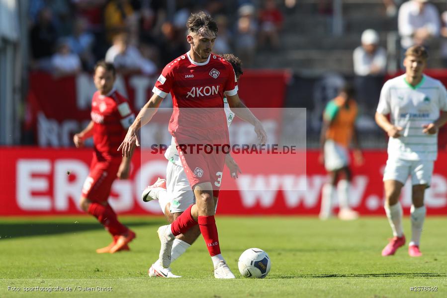 Pascal Moll, AKON Arena, Würzburg, 09.09.2023, sport, action, BFV, Fussball, Saison 2023/2024, 9. Spieltag, Regionalliga Bayern, SGF, FWK, SpVgg Greuther Fürth II, FC Würzburger Kickers - Bild-ID: 2378362
