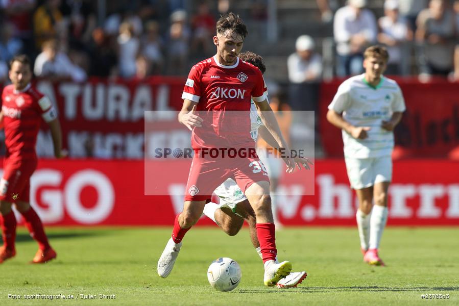 Pascal Moll, AKON Arena, Würzburg, 09.09.2023, sport, action, BFV, Fussball, Saison 2023/2024, 9. Spieltag, Regionalliga Bayern, SGF, FWK, SpVgg Greuther Fürth II, FC Würzburger Kickers - Bild-ID: 2378363
