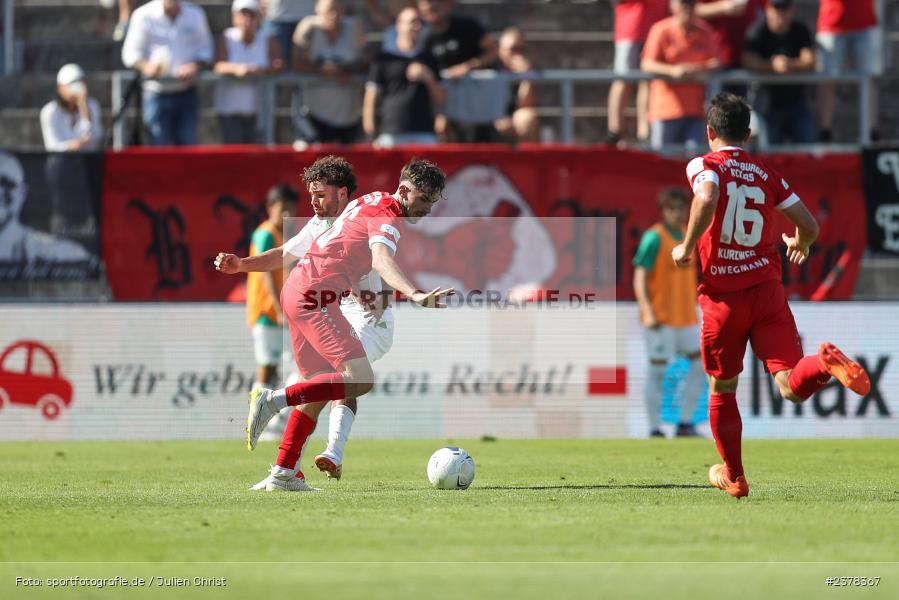 Pascal Moll, AKON Arena, Würzburg, 09.09.2023, sport, action, BFV, Fussball, Saison 2023/2024, 9. Spieltag, Regionalliga Bayern, SGF, FWK, SpVgg Greuther Fürth II, FC Würzburger Kickers - Bild-ID: 2378367