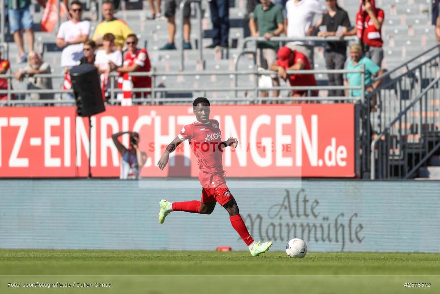 Benjika Caciel, AKON Arena, Würzburg, 09.09.2023, sport, action, BFV, Fussball, Saison 2023/2024, 9. Spieltag, Regionalliga Bayern, SGF, FWK, SpVgg Greuther Fürth II, FC Würzburger Kickers - Bild-ID: 2378372