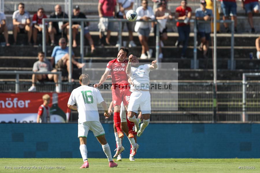 Peter Kurzweg, AKON Arena, Würzburg, 09.09.2023, sport, action, BFV, Fussball, Saison 2023/2024, 9. Spieltag, Regionalliga Bayern, SGF, FWK, SpVgg Greuther Fürth II, FC Würzburger Kickers - Bild-ID: 2378383