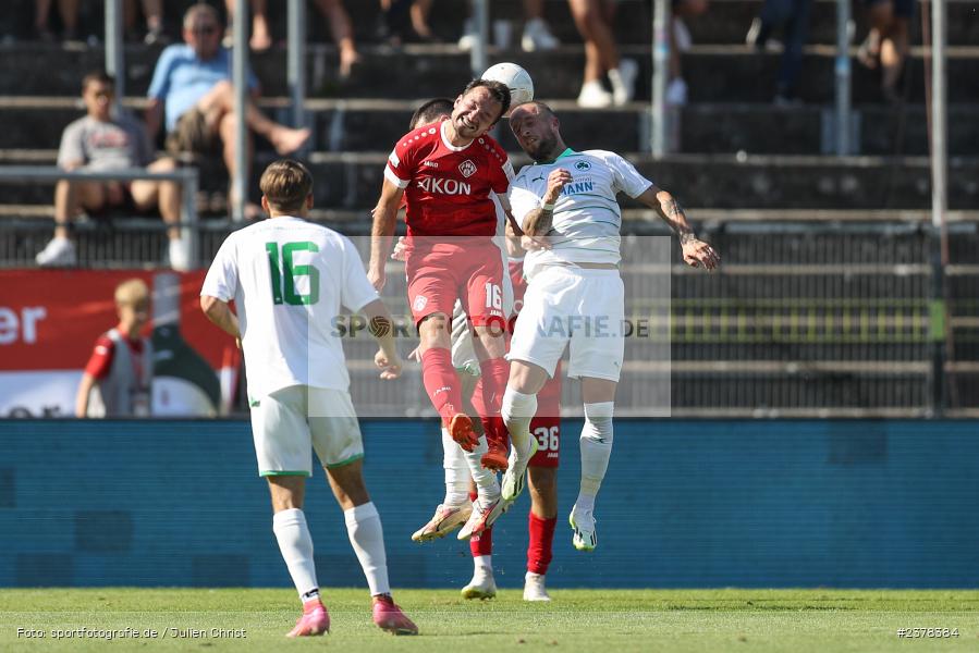 Peter Kurzweg, AKON Arena, Würzburg, 09.09.2023, sport, action, BFV, Fussball, Saison 2023/2024, 9. Spieltag, Regionalliga Bayern, SGF, FWK, SpVgg Greuther Fürth II, FC Würzburger Kickers - Bild-ID: 2378384