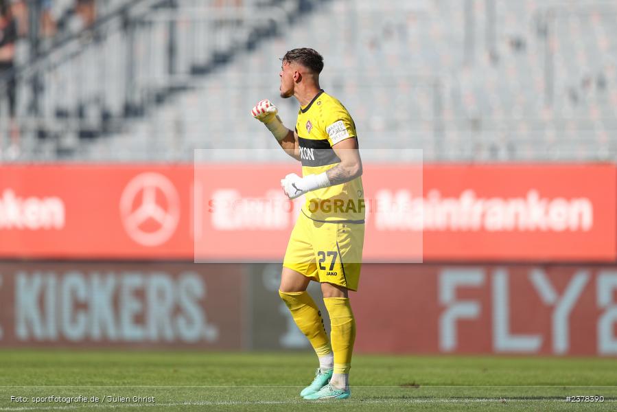 Vincent Friedsam, AKON Arena, Würzburg, 09.09.2023, sport, action, BFV, Fussball, Saison 2023/2024, 9. Spieltag, Regionalliga Bayern, SGF, FWK, SpVgg Greuther Fürth II, FC Würzburger Kickers - Bild-ID: 2378390