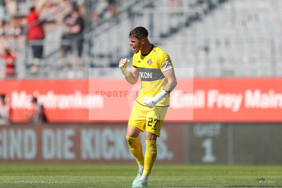 Vincent Friedsam, AKON Arena, Würzburg, 09.09.2023, sport, action, BFV, Fussball, Saison 2023/2024, 9. Spieltag, Regionalliga Bayern, SGF, FWK, SpVgg Greuther Fürth II, FC Würzburger Kickers - Bild-ID: 2378391