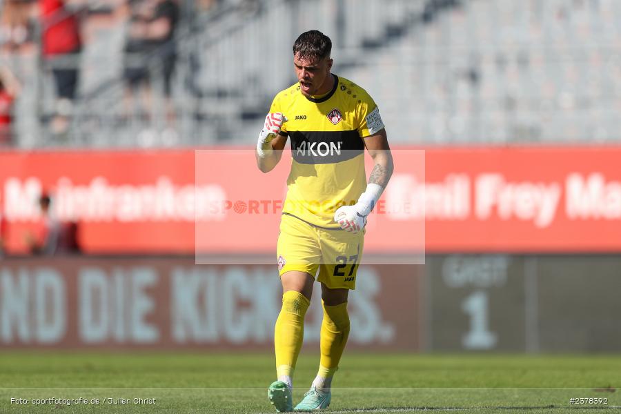 Vincent Friedsam, AKON Arena, Würzburg, 09.09.2023, sport, action, BFV, Fussball, Saison 2023/2024, 9. Spieltag, Regionalliga Bayern, SGF, FWK, SpVgg Greuther Fürth II, FC Würzburger Kickers - Bild-ID: 2378392