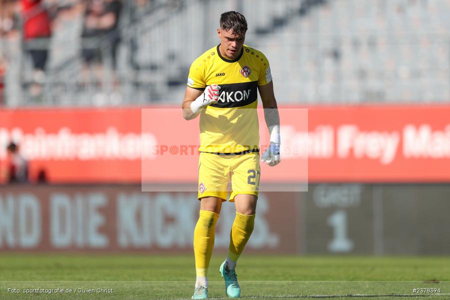 Vincent Friedsam, AKON Arena, Würzburg, 09.09.2023, sport, action, BFV, Fussball, Saison 2023/2024, 9. Spieltag, Regionalliga Bayern, SGF, FWK, SpVgg Greuther Fürth II, FC Würzburger Kickers - Bild-ID: 2378394