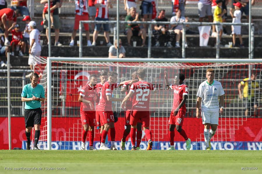 Team, Saliou Sané, AKON Arena, Würzburg, 09.09.2023, sport, action, BFV, Fussball, Saison 2023/2024, 9. Spieltag, Regionalliga Bayern, SGF, FWK, SpVgg Greuther Fürth II, FC Würzburger Kickers - Bild-ID: 2378399