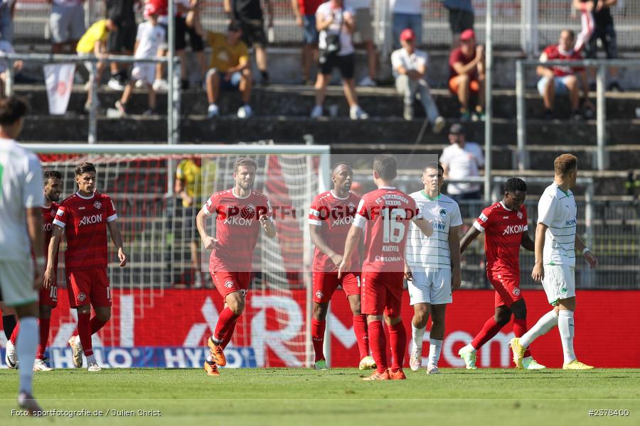 Team, Saliou Sané, AKON Arena, Würzburg, 09.09.2023, sport, action, BFV, Fussball, Saison 2023/2024, 9. Spieltag, Regionalliga Bayern, SGF, FWK, SpVgg Greuther Fürth II, FC Würzburger Kickers - Bild-ID: 2378400