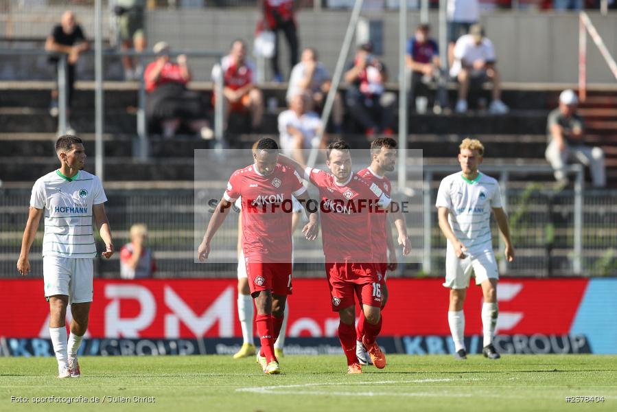 Peter Kurzweg, AKON Arena, Würzburg, 09.09.2023, sport, action, BFV, Fussball, Saison 2023/2024, 9. Spieltag, Regionalliga Bayern, SGF, FWK, SpVgg Greuther Fürth II, FC Würzburger Kickers - Bild-ID: 2378404