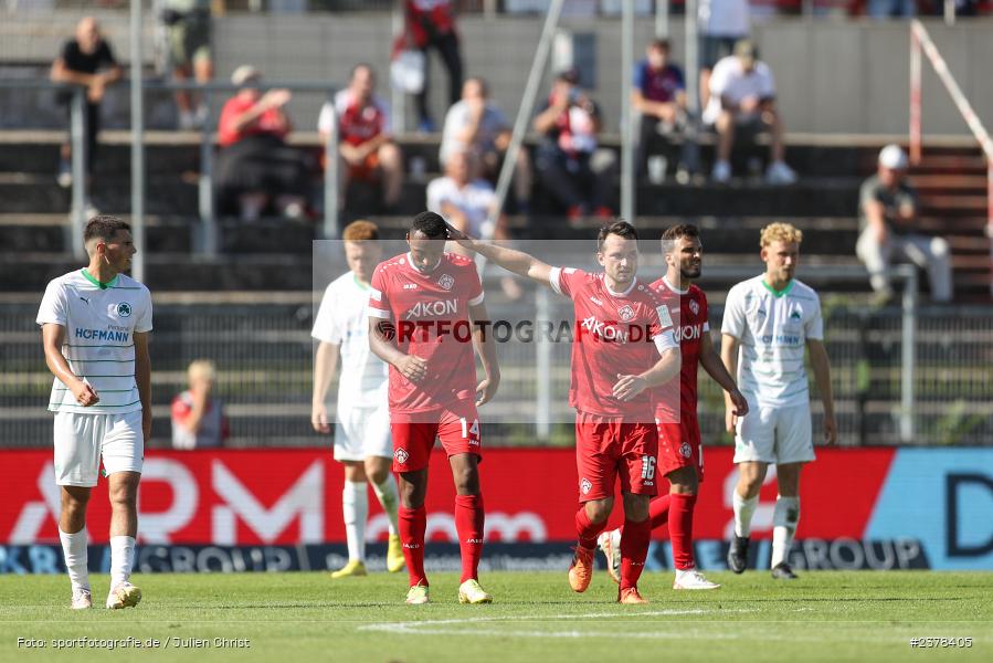 Peter Kurzweg, AKON Arena, Würzburg, 09.09.2023, sport, action, BFV, Fussball, Saison 2023/2024, 9. Spieltag, Regionalliga Bayern, SGF, FWK, SpVgg Greuther Fürth II, FC Würzburger Kickers - Bild-ID: 2378405