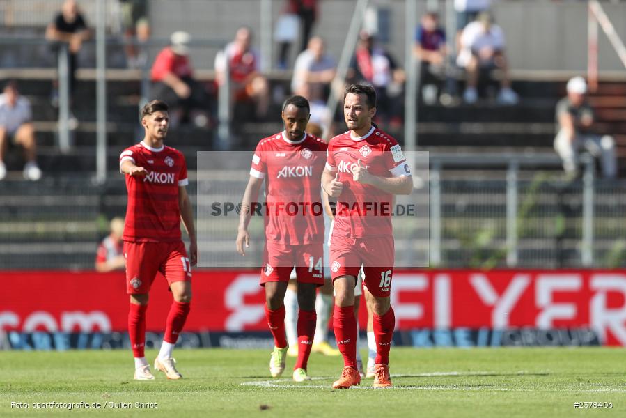 Peter Kurzweg, AKON Arena, Würzburg, 09.09.2023, sport, action, BFV, Fussball, Saison 2023/2024, 9. Spieltag, Regionalliga Bayern, SGF, FWK, SpVgg Greuther Fürth II, FC Würzburger Kickers - Bild-ID: 2378406