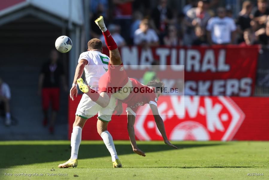 Pascal Moll, AKON Arena, Würzburg, 09.09.2023, sport, action, BFV, Fussball, Saison 2023/2024, 9. Spieltag, Regionalliga Bayern, SGF, FWK, SpVgg Greuther Fürth II, FC Würzburger Kickers - Bild-ID: 2378414