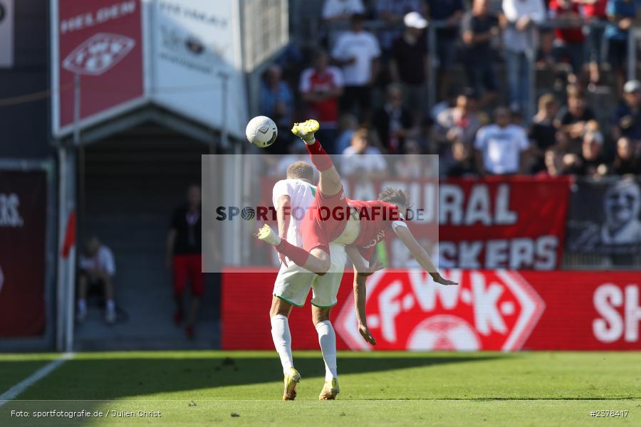 Pascal Moll, AKON Arena, Würzburg, 09.09.2023, sport, action, BFV, Fussball, Saison 2023/2024, 9. Spieltag, Regionalliga Bayern, SGF, FWK, SpVgg Greuther Fürth II, FC Würzburger Kickers - Bild-ID: 2378417
