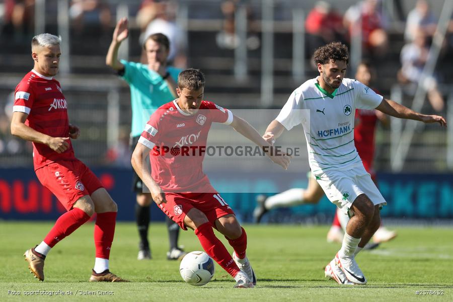 Kenan Aydin, AKON Arena, Würzburg, 09.09.2023, sport, action, BFV, Fussball, Saison 2023/2024, 9. Spieltag, Regionalliga Bayern, SGF, FWK, SpVgg Greuther Fürth II, FC Würzburger Kickers - Bild-ID: 2378432