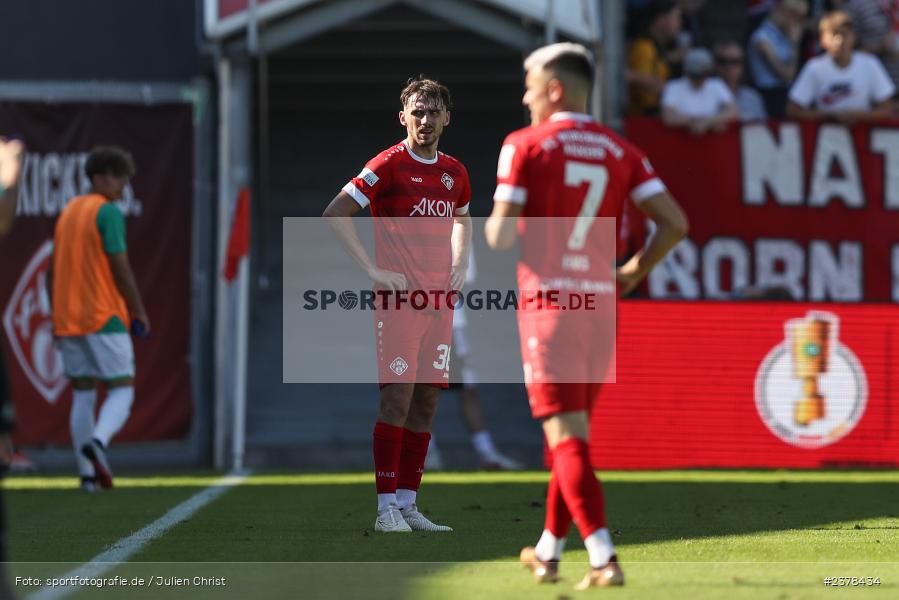 Pascal Moll, AKON Arena, Würzburg, 09.09.2023, sport, action, BFV, Fussball, Saison 2023/2024, 9. Spieltag, Regionalliga Bayern, SGF, FWK, SpVgg Greuther Fürth II, FC Würzburger Kickers - Bild-ID: 2378434