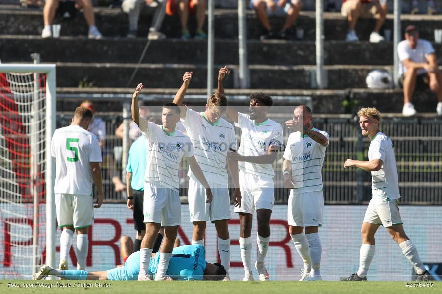 AKON Arena, Würzburg, 09.09.2023, sport, action, BFV, Fussball, Saison 2023/2024, 9. Spieltag, Regionalliga Bayern, SGF, FWK, SpVgg Greuther Fürth II, FC Würzburger Kickers - Bild-ID: 2378435