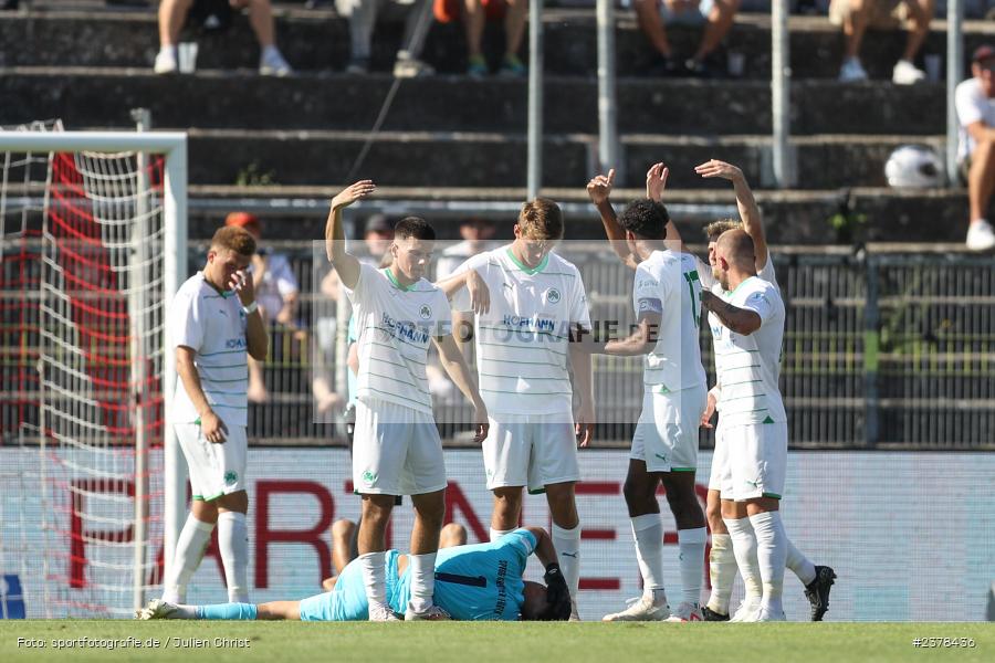 AKON Arena, Würzburg, 09.09.2023, sport, action, BFV, Fussball, Saison 2023/2024, 9. Spieltag, Regionalliga Bayern, SGF, FWK, SpVgg Greuther Fürth II, FC Würzburger Kickers - Bild-ID: 2378436