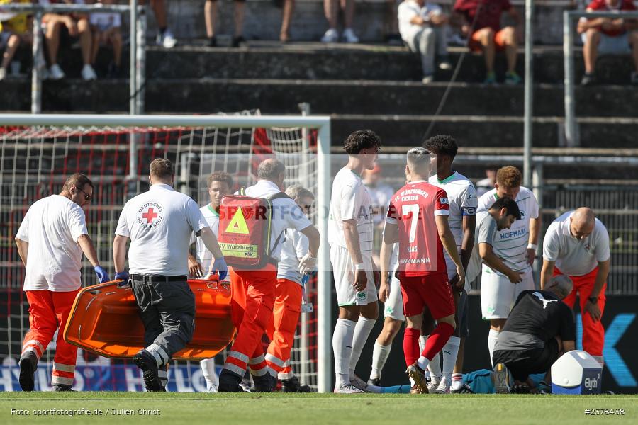 AKON Arena, Würzburg, 09.09.2023, sport, action, BFV, Fussball, Saison 2023/2024, 9. Spieltag, Regionalliga Bayern, SGF, FWK, SpVgg Greuther Fürth II, FC Würzburger Kickers - Bild-ID: 2378438
