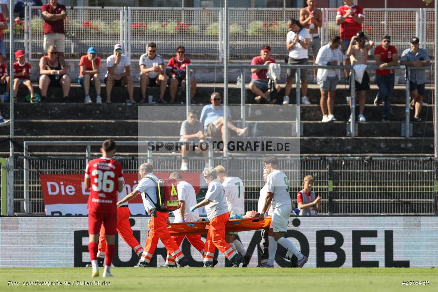 AKON Arena, Würzburg, 09.09.2023, sport, action, BFV, Fussball, Saison 2023/2024, 9. Spieltag, Regionalliga Bayern, SGF, FWK, SpVgg Greuther Fürth II, FC Würzburger Kickers - Bild-ID: 2378439